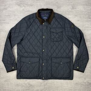 NWOT Polo Ralph Lauren The Beaton Quilted Jacket Navy Men 2XLT Coat Preppy
